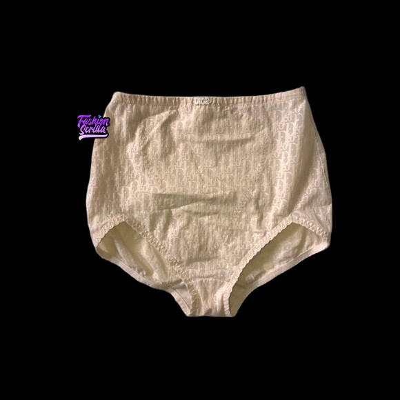 Dior Oblique Jacquard Sheer Monogram Logo Lingerie 70s Christian Dior shapewear - Picture 2 of 12